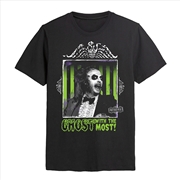 Buy Beetlejuice - Ghost With The Most - Black - SMALL