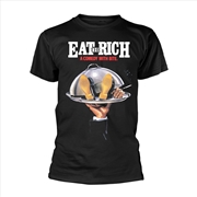 Buy Comic Strip Presents - Eat The Rich - Black - MEDIUM