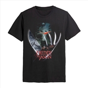 Buy Freddy Vs. Jason - Mask - Black - SMALL