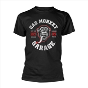 Buy Gas Monkey Garage - Red Hot - Black - SMALL