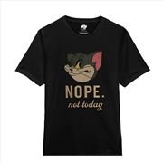 Buy Tom And Jerry - T&J Tom Not Today - Black - LARGE