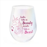 Buy Beauty Beast Tallulah Aurora Stemless Wine Glass