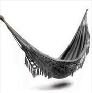 Buy Boho Macrame Dark Grey Cotton