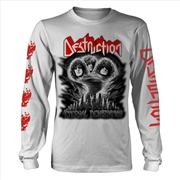 Buy Eternal Devastation (Black & White): White - XL