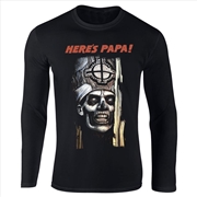 Buy Here's Papa: Black - SMALL