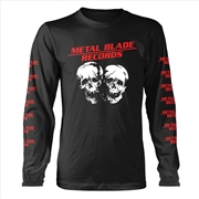 Buy Crushed Skulls: Black - SMALL