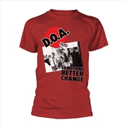 Buy Something Better Change: Red - SMALL