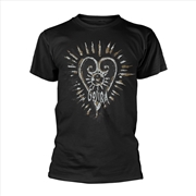 Buy Fortitude Heart (Organic): Black - SMALL