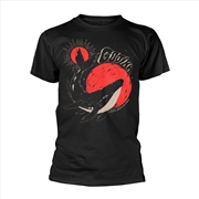 Buy Whale Sun Moon (Black Organic): Black - XL