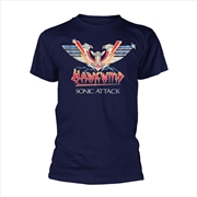 Buy Sonic Attack (Navy): Blue - SMALL