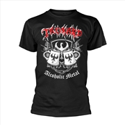 Buy Alcoholic Metal: Black - LARGE