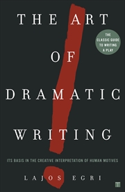 Buy Art Of Dramatic Writing