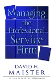 Buy Managing The Professional Service Firm