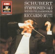 Buy Schubert Symphony 3-5 (Fr