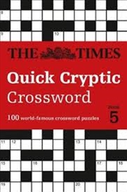 Buy Times Quick Cryptic Crossword Book 5