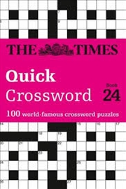 Buy Times Quick Crossword Book 24