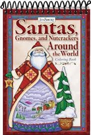 Buy Jim Shore Santas Around the World Coloring Book