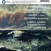 Buy Brahms: Alt-Rhapsodie/ Wagner: Wesendonck-Lieder