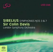 Buy Sibelius: Symphonies No3 And N