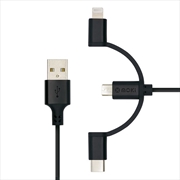 Buy Moki 3 In 1 Microusb / Type-C