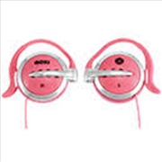 Buy Moki Clip-On Pink Earphones