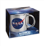 Buy NASA Metallic Ceramic Mug (18oz)