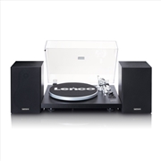 Buy Lenco Record player with built-in amplifier and Bluetooth® plus 2 external speakers - Black