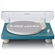 Buy Lenco Record Player with built-in speakers USB Encoding - Turquoise