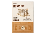 Buy Diy Drum Kit Wooden 3D Kit