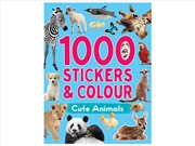 Buy 1000 Stickers & Colour Animals