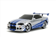 Buy Fast & Furious - 2002 Nissan Skyline GT-R (BNR34) 1:24 Scale Remote Control Car