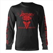 Buy Black Metal (Red) - Black - LARGE