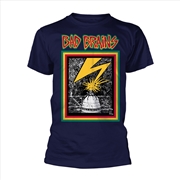 Buy Bad Brains (Navy) - Blue - LARGE