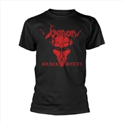 Buy Black Metal (Red) - Black - LARGE