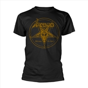 Buy Welcome To Hell (Gold) - Black - LARGE