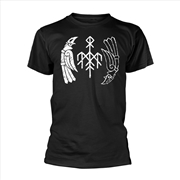 Buy Kvitravn (Organic Ts) - Black - XL