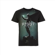 Buy Resist Cover (Jumbo Print) - Black - MEDIUM