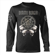 Buy Puritanical Euphoric Misanthropia (Skulls) - Black - SMALL