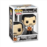 Buy Addams Family (TV) - Gomez Addams with Jack-O-Lantern Pop! Vinyl