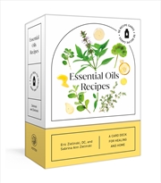 Buy Essential Oils Recipes: A 52-Card Deck for Healing and Home: 50 Recipes