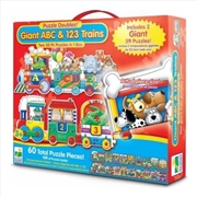 Buy Giant Abc & 123 Train Floor Puzzle