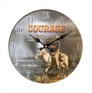 Buy John Wayne Clock Courage