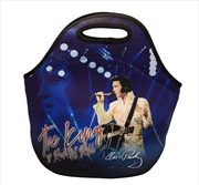 Buy Elvis Lunch Bag The King Blue w/Whte Jumpsuit w/ Zipper