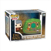 Buy The Lord of the Rings - Bilbo Baggins with Bag-End Pop! Town