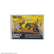 Buy One Piece (2023) - Luffy & Buggy Set of 2 Pins