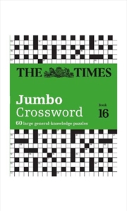 Buy The Times 2 Jumbo Crossword Book 16