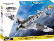 Buy World War 2 - Focke-Wulf FW 190-A3 (377 Piece Kit)