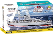 Buy World War 2 - Pennsylvania Class Battleship - Executive Edition (2088 Piece Kit)