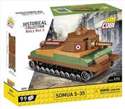 Buy World War 2 - Somua S-35 Tank (99 Piece Kit)