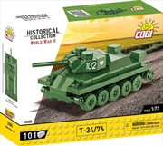 Buy World War 2 - T-34/76 Tank (101 Piece Kit)